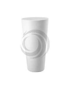 Macetero Petra 65 L Blanco (d40xh78cm) Plastico Italiano