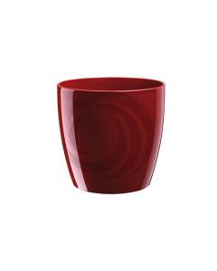 Macetero Monaco 4 L Rojo (D19xH18 cm) Plástico Italiano