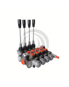 Valvula Direccional Oleohidraulica 4 Seccion 120 L 4/3 Centro Tandem