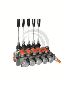 Valvula Direccional Oleohidraulica 5 Seccion 80 L 4/3 Centro Tandem