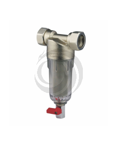 Filtro de agua en linea metalico (6 Bar)