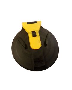 Tapa Abatible D.468 mm c/Anillo (Amarilla)