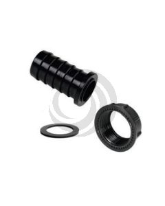 Kit Racor Recto Asiento Plano c/Tuerca y Junta 1/2" Espiga 13mm