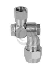 Portaboquilla Simple Articulado 1/4" HE 40 Bar