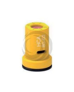 Boquilla Ceramica Cono Hueco Antideriva HCA 80-02 Amarilla (TVI)