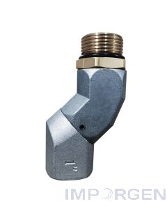 Destorcedor Zeta Bronce 1" HI x 1" HE