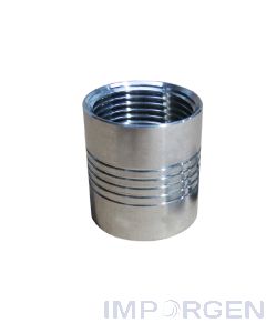 Copla Acero Inoxdable 1" HI