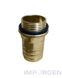 Racor Bronce 3/4" HE Espiga 25 mm