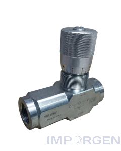 Valvula Reguladora de Flujo 90° 1" Check Valve