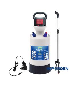 Pulverizador Eléctrico 7 Litros (no incluye pilas). Pulverizador Eléctrico que funciona con pilas de tipo AA normales (desechables) o de tipo AA recargables.
