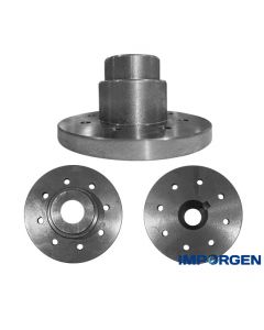 Flange (Brida) Caja D-21B Chaveta (Helice Negra)