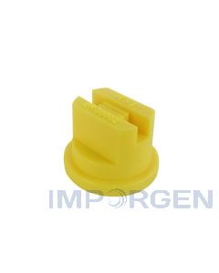 Boquilla Plastica Abanico Plano EF 80-02 Amarilla (AXI)
