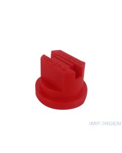 Boquilla Plastica Abanico Plano EF 80-04 Roja (AXI)