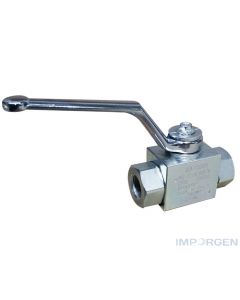 Valvula Bola Oleohidraulica 2 Vias 1/2"