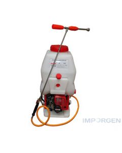 Motopulverizador 20 litros con lanza, es un equipo fundamental para el control de plagas y la fertilización de cultivos agrícolas.